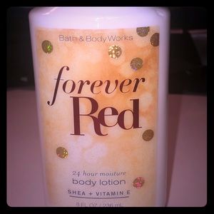 Bath and Body Works Forever Red lotion